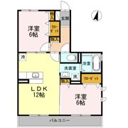 フレシール・fの間取り画像