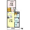 ベイ ブランシェ西阿知の間取り画像