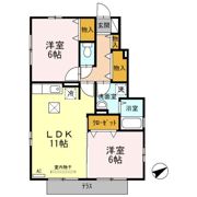 ドエルそうみ Ⅱの間取り画像