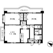クレール長尾Ⅱの間取り画像