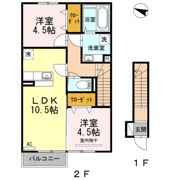 ジュネス アビタシオンの間取り画像