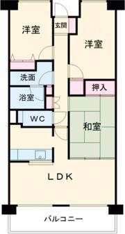ダイアパレスアコスト岩沼 IIの間取り画像
