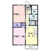 サニーハイツ楠 Cの間取り画像