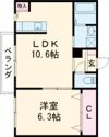ディアス小舟C棟の間取り画像
