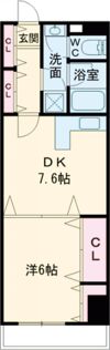 宮之阪ウェーブの間取り画像
