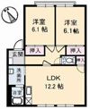グリーングラス A棟の間取り画像