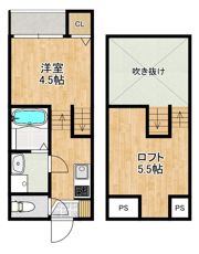 modern palazzo住吉レジサムの間取り画像