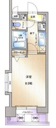 アクタス博多駅前Ⅱの間取り画像
