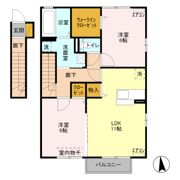 ファクトール Bの間取り画像