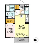 オペラハウス三光町の間取り画像