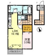 グランドコート東富山 B棟の間取り画像