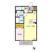 フェリックス Bの間取り画像