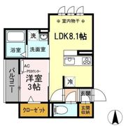 グランヴィア加納徳川の間取り画像