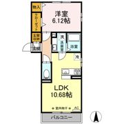 グランヴィア加納徳川の間取り画像