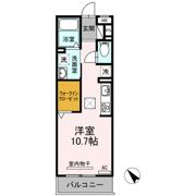 セジュール昭和の間取り画像