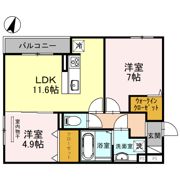 グレイスコート本山中町の間取り画像