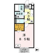 エスポワール俵口B棟 B棟の間取り画像