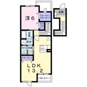 フィオーレ・ヴィラの間取り画像