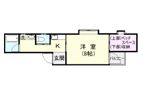 ラフォーレ下荒田の間取り画像