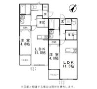 エスポワールⅡの間取り画像