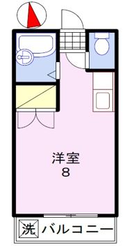 ブルースノーシラクニの間取り画像