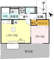 メゾン西中島の間取り画像