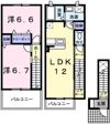 メゾン ジェルメの間取り画像
