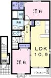 カーサ・255Bの間取り画像