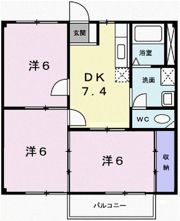 ニューシティK＆Mの間取り画像