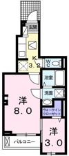 カサ・ヴィアーレⅡの間取り画像