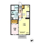 ヴェルドミールⅡ・Ⅲ Ⅱの間取り画像