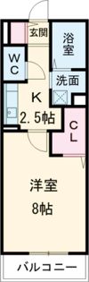 ガノスA・B・Cの間取り画像