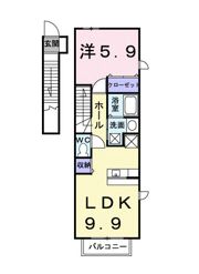 ブルーメの間取り画像