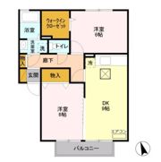 グランドゥールの間取り画像