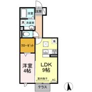 ルミエール曙の間取り画像
