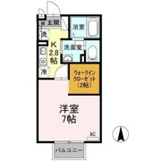 COSMOS秋里の間取り画像