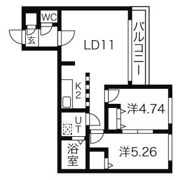 Ottimo Livello(オッティモ リヴェッロ)の間取り画像