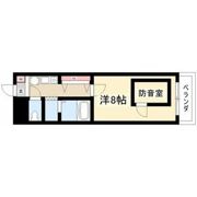 防音マンション ピアニシモの間取り画像