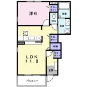 ノーブル Aの間取り画像