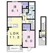 グランコート516 Aの間取り画像