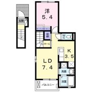 ローハプレイスⅢの間取り画像