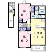 サザン アイAの間取り画像