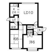 プラスパーク平岸Cの間取り画像