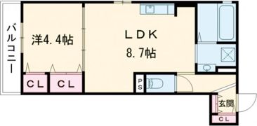 LaLa錦が丘の間取り画像