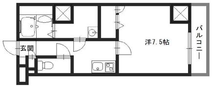 レジデンスM姫路の間取り画像