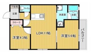 Sun・メゾン三木本町の間取り画像