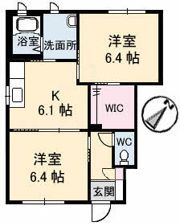 サンヒルズ川之江の間取り画像
