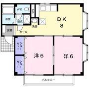 村ノ上ハイツⅥの間取り画像
