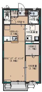 フィカーサGの間取り画像