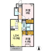 Kーパインの間取り画像